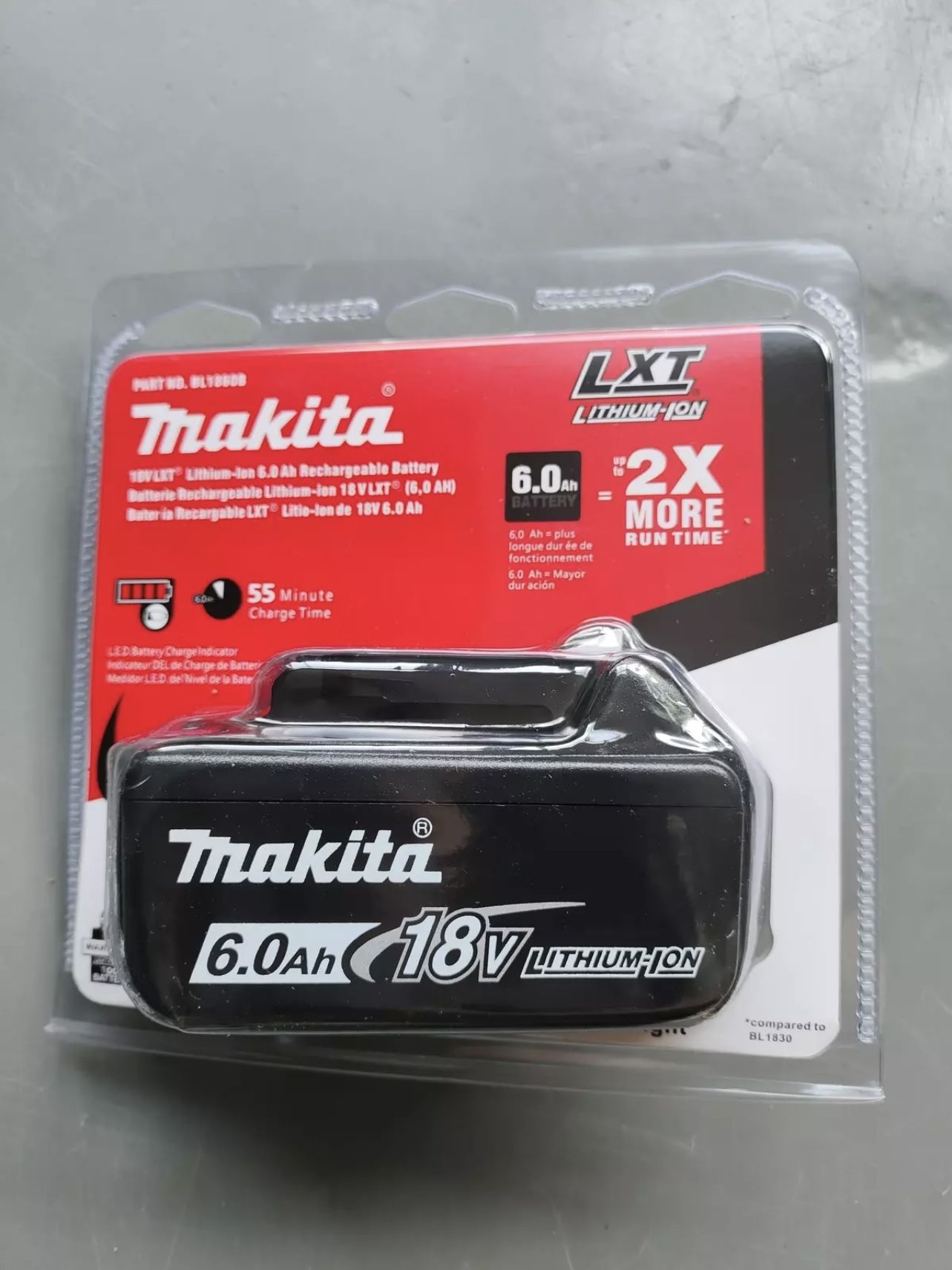 Makita 6.0 Ah Battery 