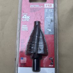 Milwaukee #12 Step Drill Bit