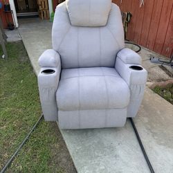 🔥 Sillón reclinable cómodo con portavasos 🔥