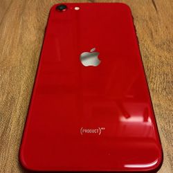 NEW iPhone SE Red 64GB Unlocked Latest iOS 26 