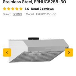 ❗️NEW❗️Forno 30" Range Hood Stainless Steel