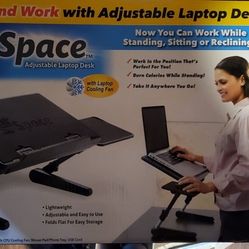 AIR SPACE Adjustable Laptop Desk