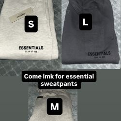 Essential sweatpants