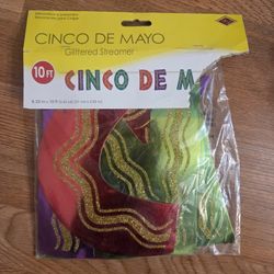 Beistle Glittered Cinco De Mayo Banner