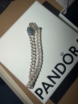 pandora timeless chain cuban bracelet