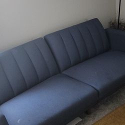 Blue Futon