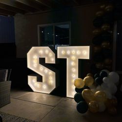 Letters For Party Available 