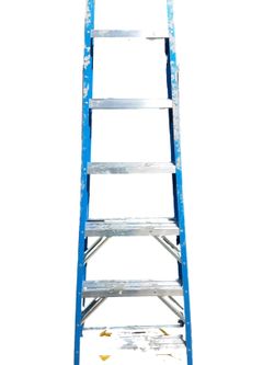 Werner Fs108 Blue A-Frame Ladder