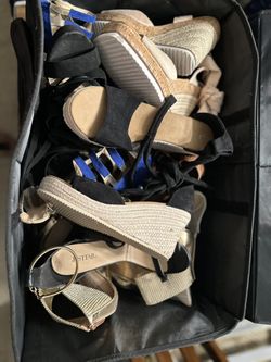Woman’s Shoes Size 9 And 10 In Great Condition 