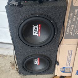 12in Subs And Amp