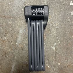 Abus Folding Lock Combo Resettable 