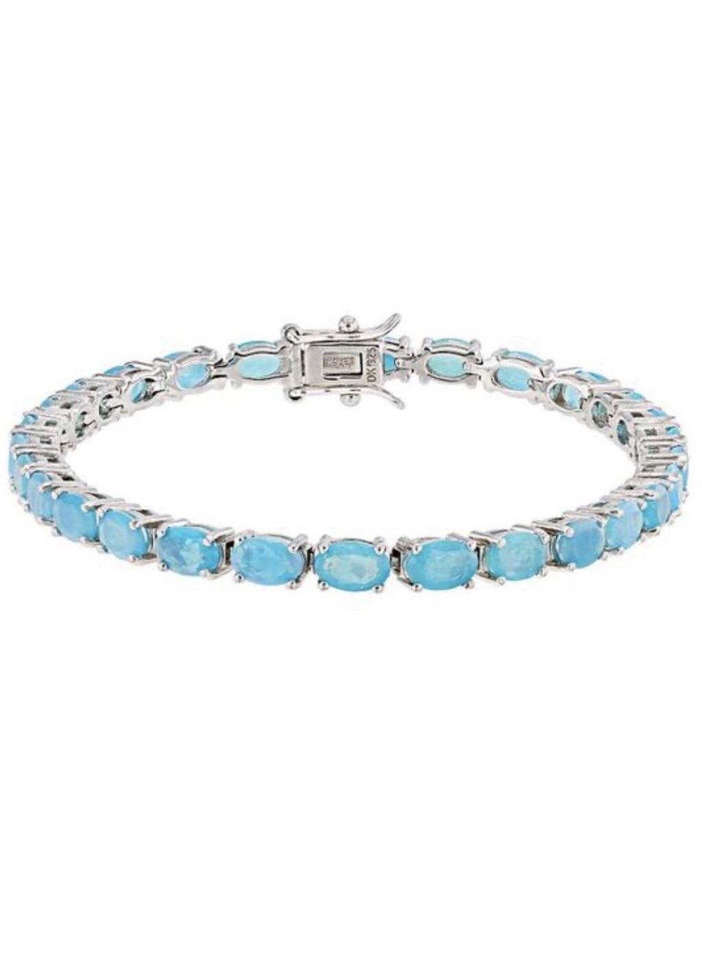 New In box Blue opal Tennis Bracelet Org $495