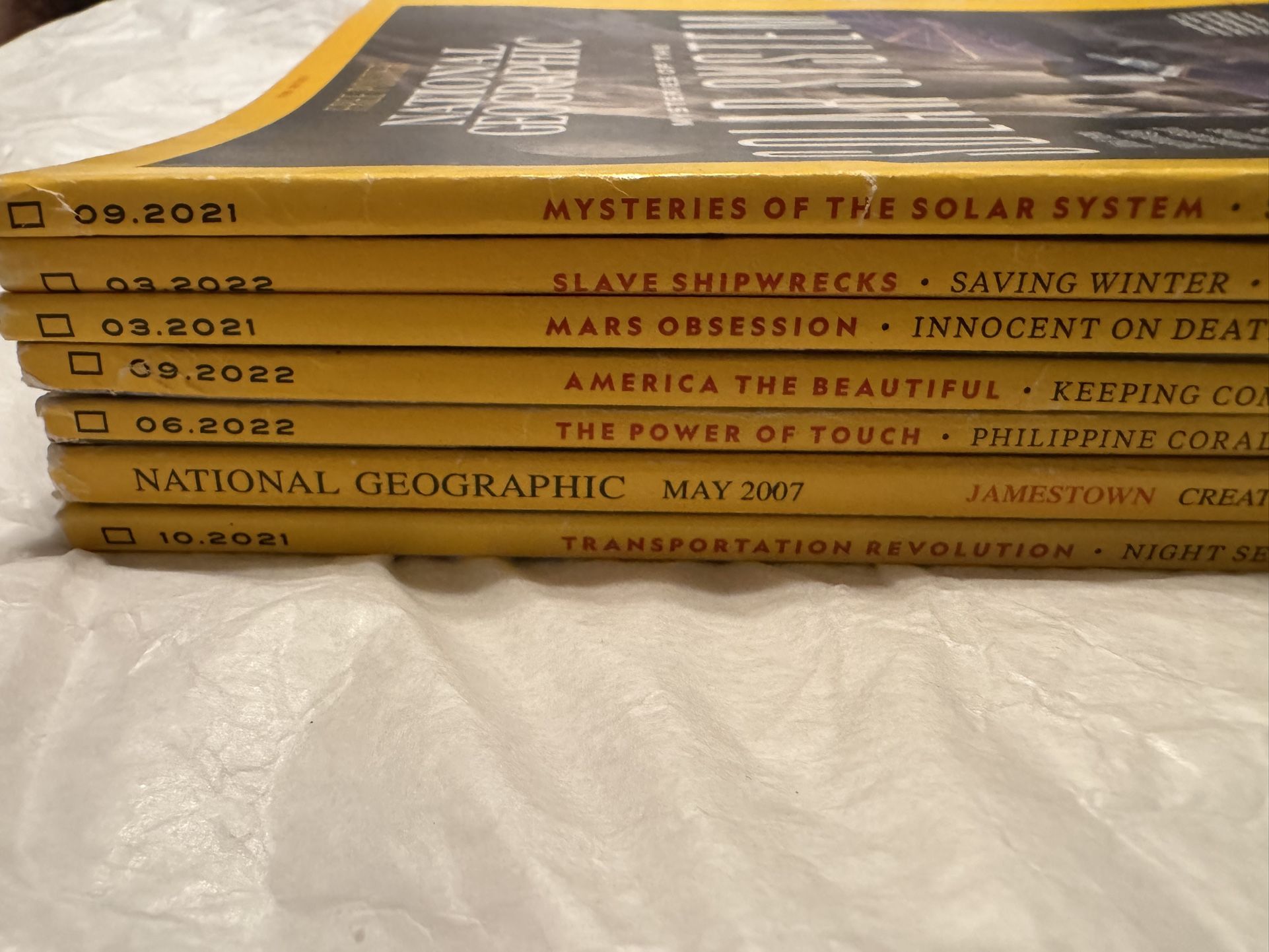 National Geographic Books 7 Total