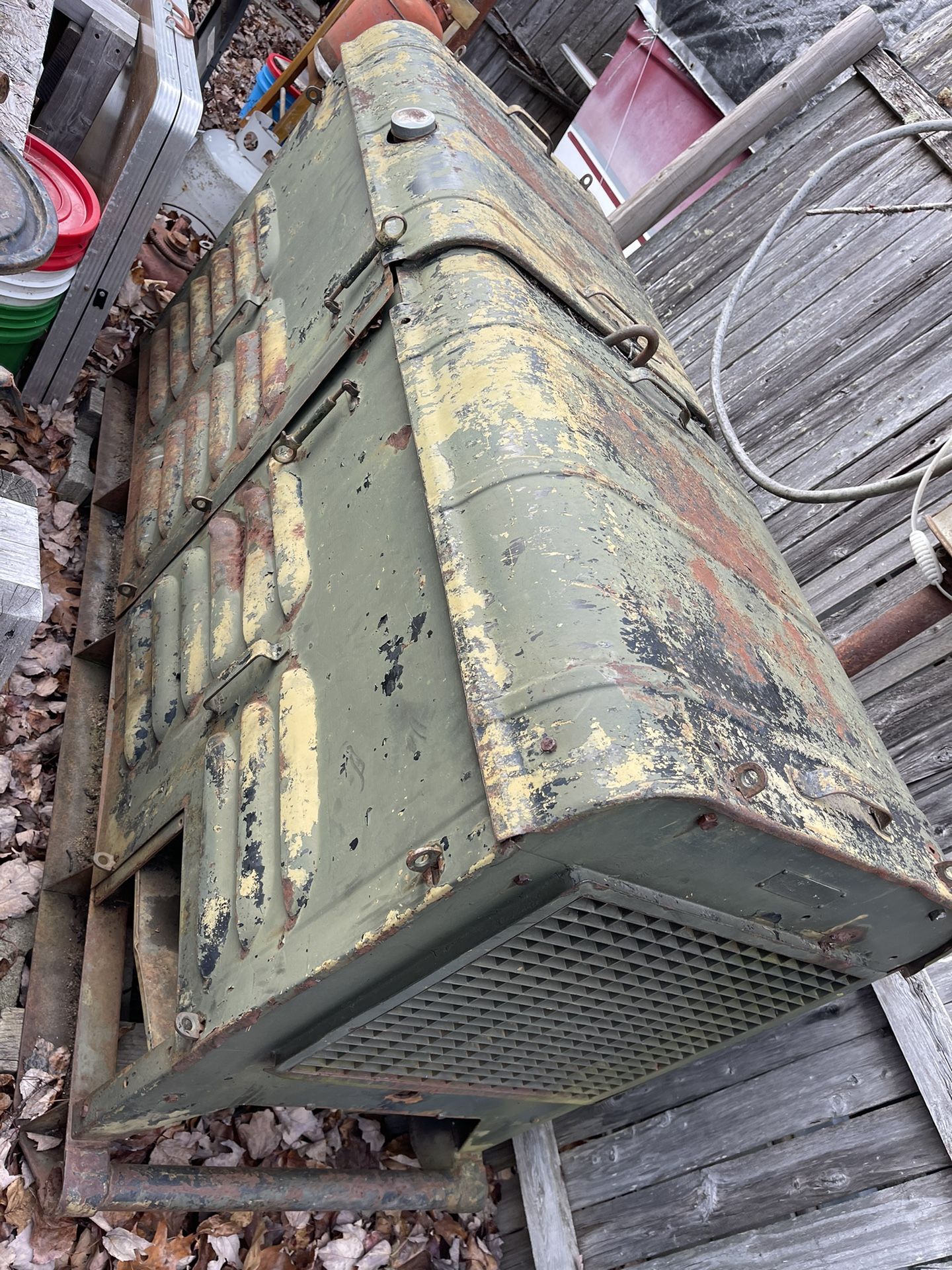 Generator. Military Equipment, 4 Cyl Jeep Motor.