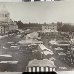 Canvas Photo Of Capital Building In Olympia