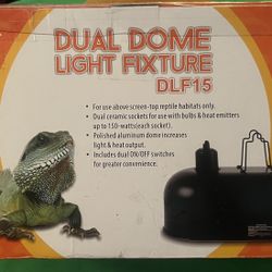 Dual Dome Light Fixture DLF15