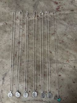 Silver necklace
