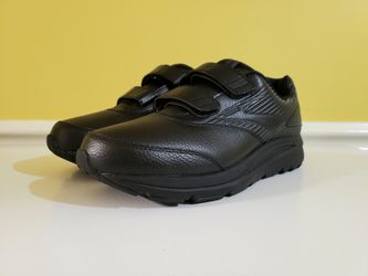 NWOB! BROOKS Womens Addiction Walker V-Strap 2 Hook & Loop Walking Shoes (10.5W)
