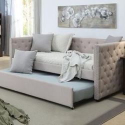 Brand new Black Metal Daybed with Trundle Bed  Best Prices in the Industry Guaranteed! (Mattress Not Included)  *No Tax *Pickup in Tracy by Appt *We C