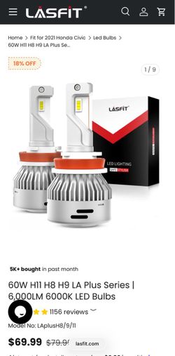 Lasfit LED Lights Honda Civic