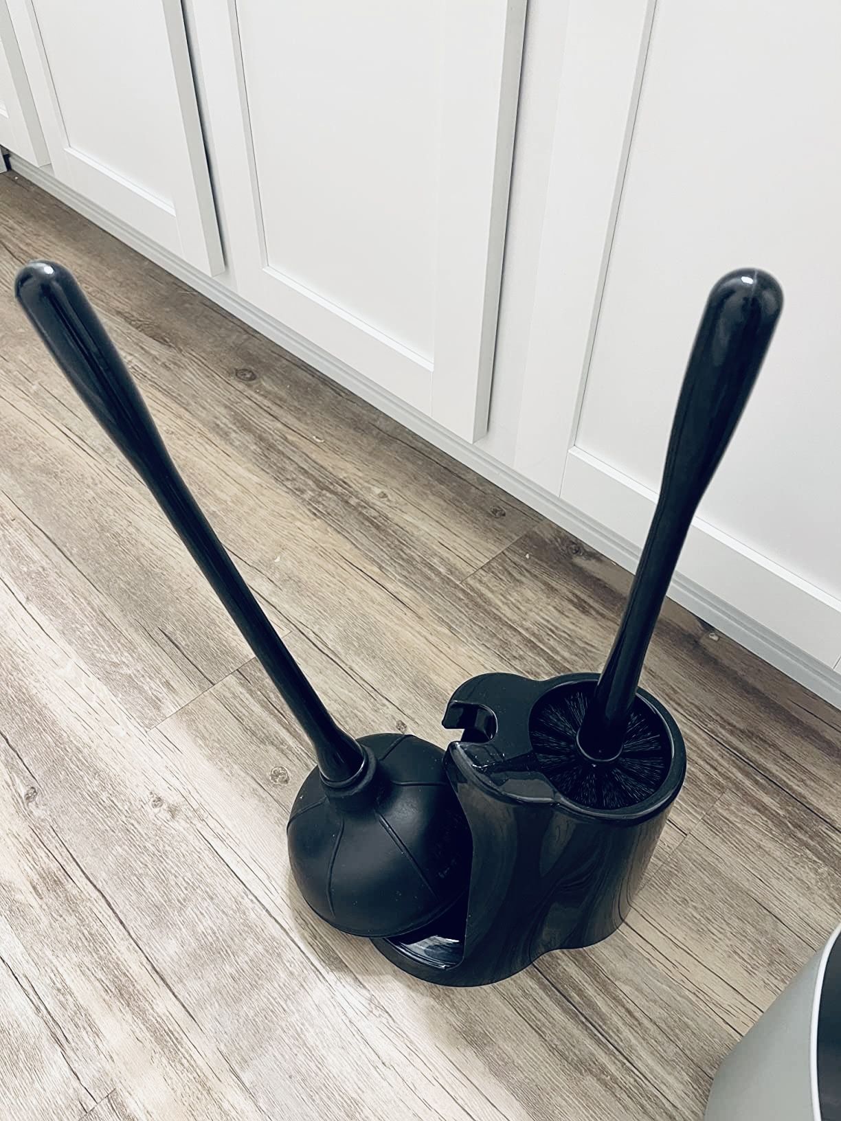 Bathroom Toilet Plunger and Bowl Brush (Brand New)