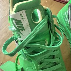 Green Nikes