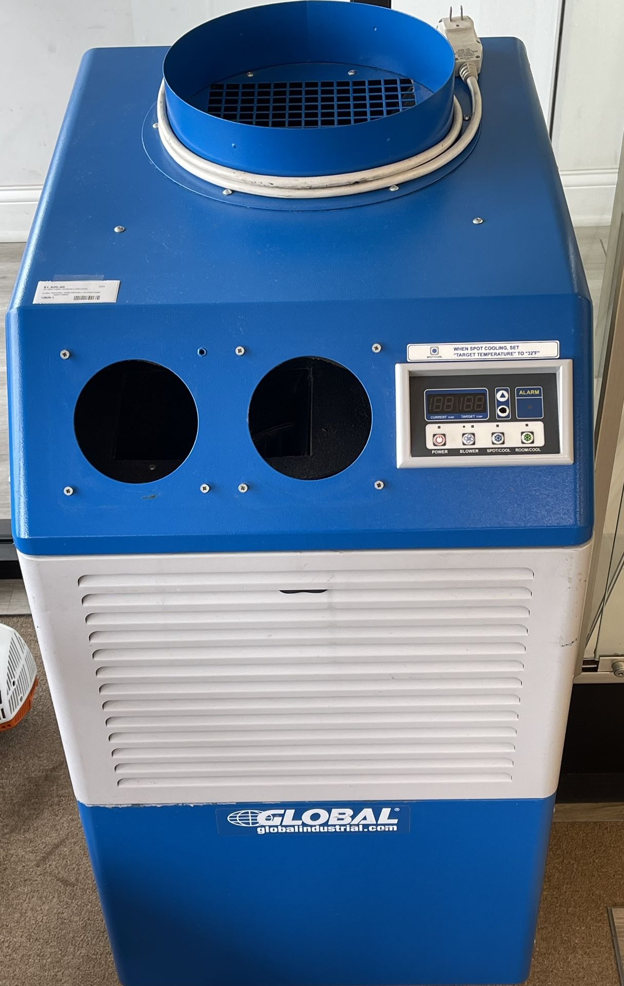 Global Industrial Portable Air Conditioner