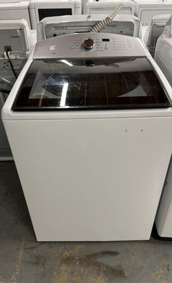 Kenmore Top Load Washer – HE, Glass Lid, Stainless Drum
