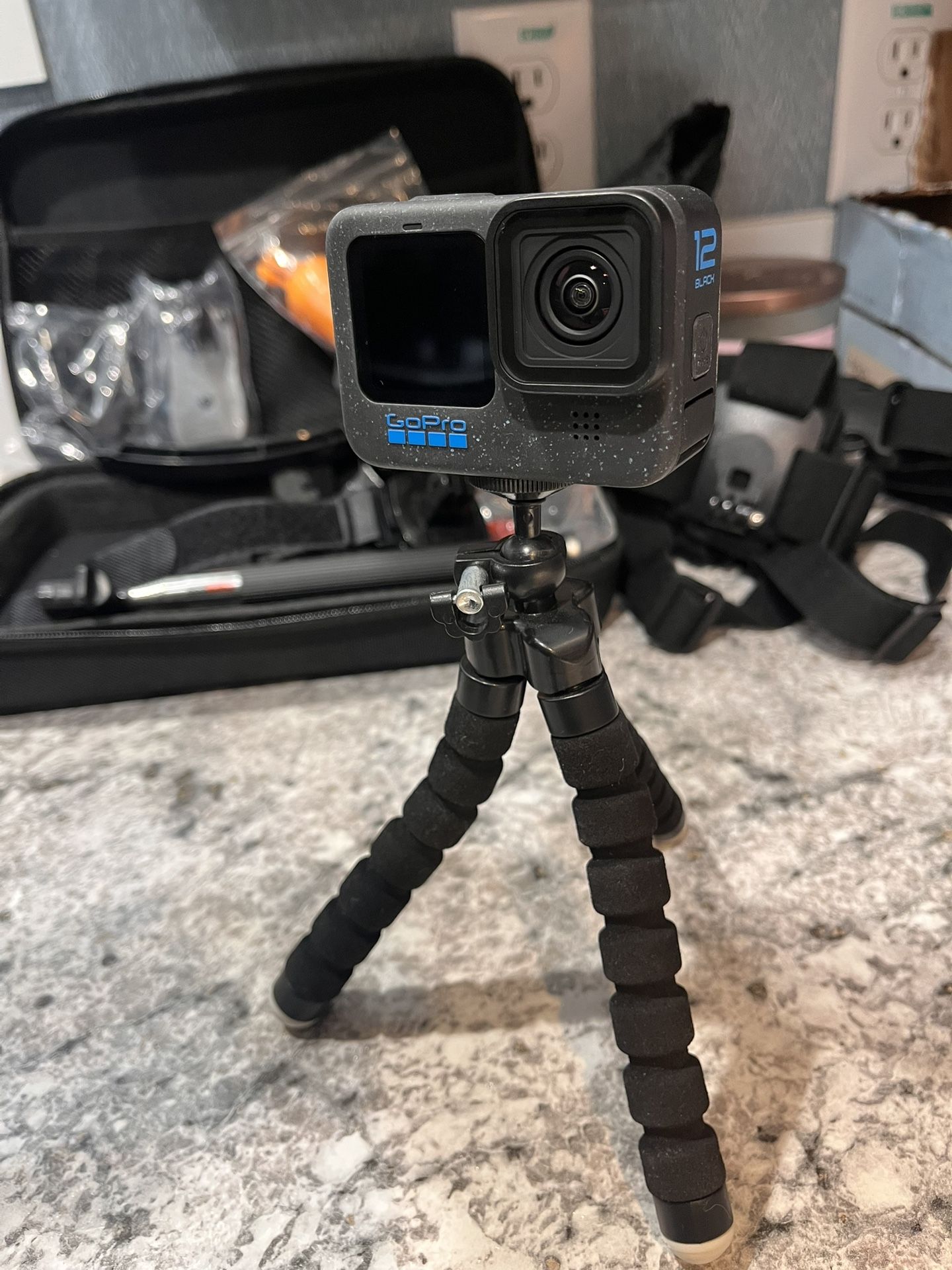 GoPro Hero 12 Black - NEW Open Box + Full Accessory Kit