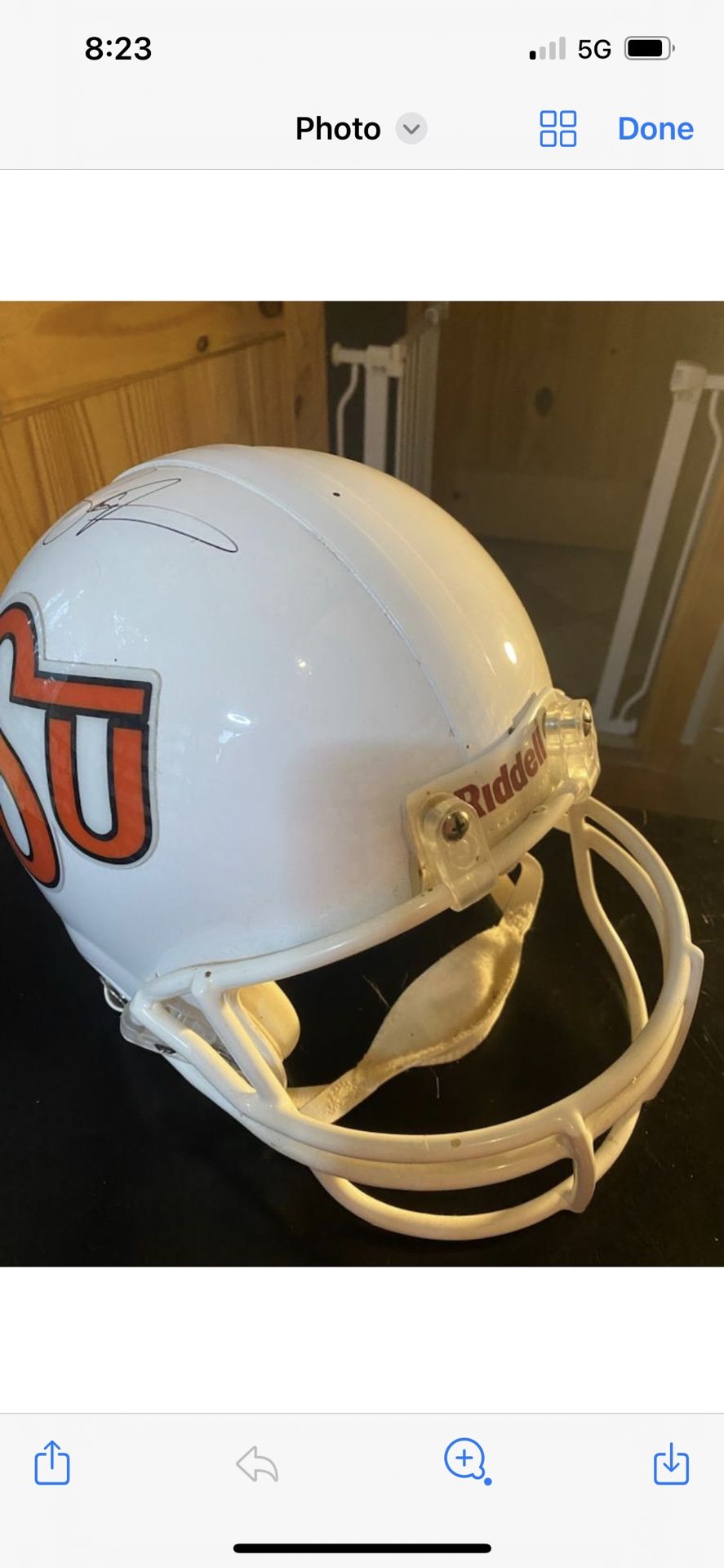 Barry Sanders Autographed