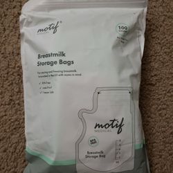 Motif Medical , Milk Storage Bags 8 Oz | 100 Count | New