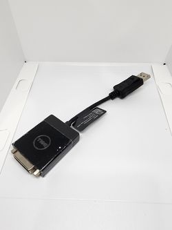 Dell DANARBC084 GENUINE Display Port Computer Output to DVI Adapter Dongle Cable