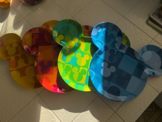 Disney Mickey Mouse Plates