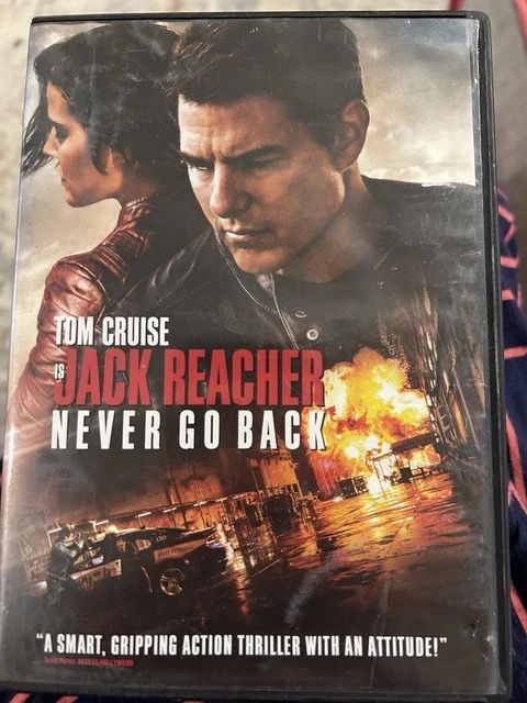 Jack Reacher: Never Go Back (DVD, 2016)