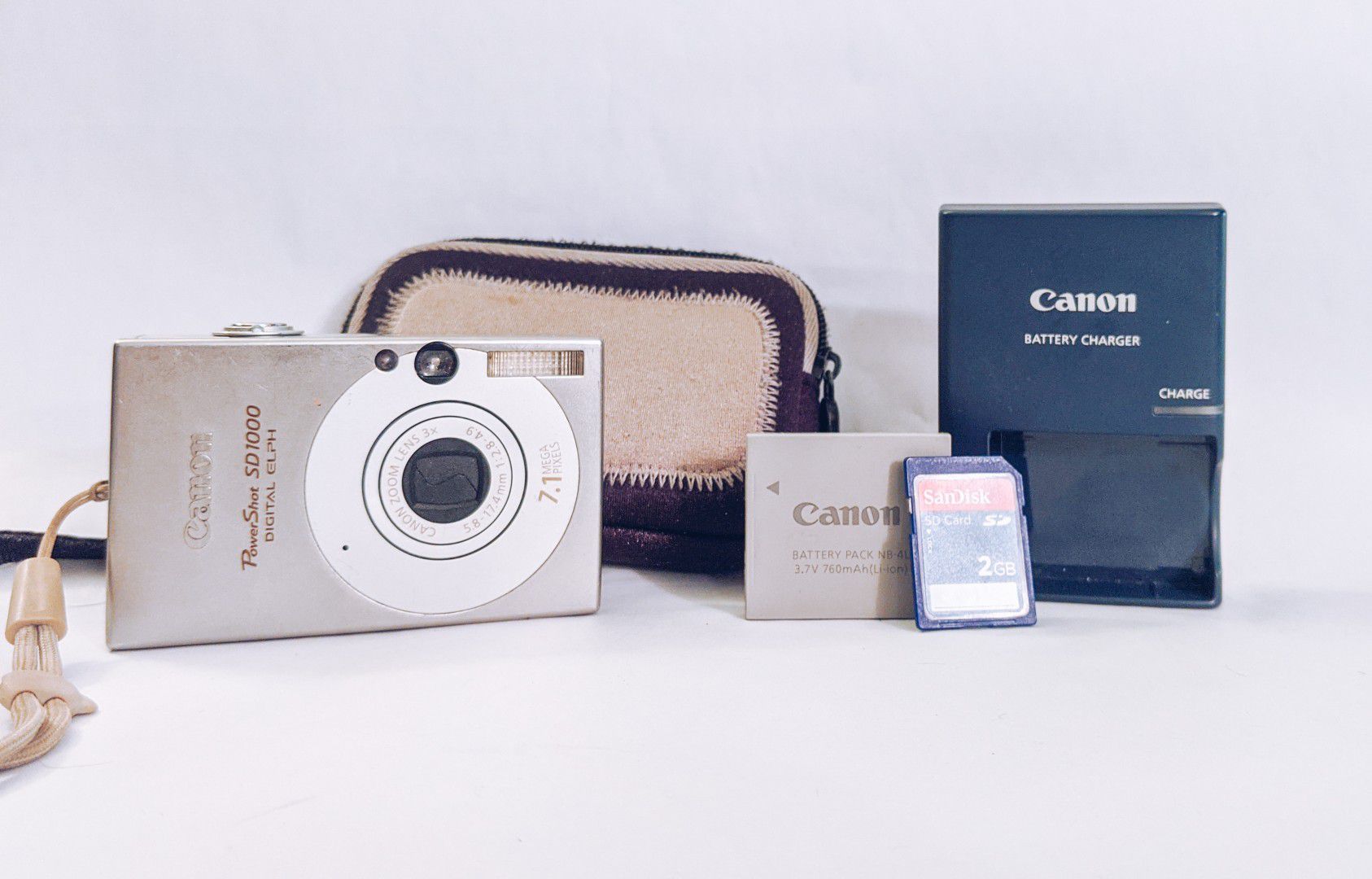 Canon PowerShot SD1000 7.1MP Digital Camera