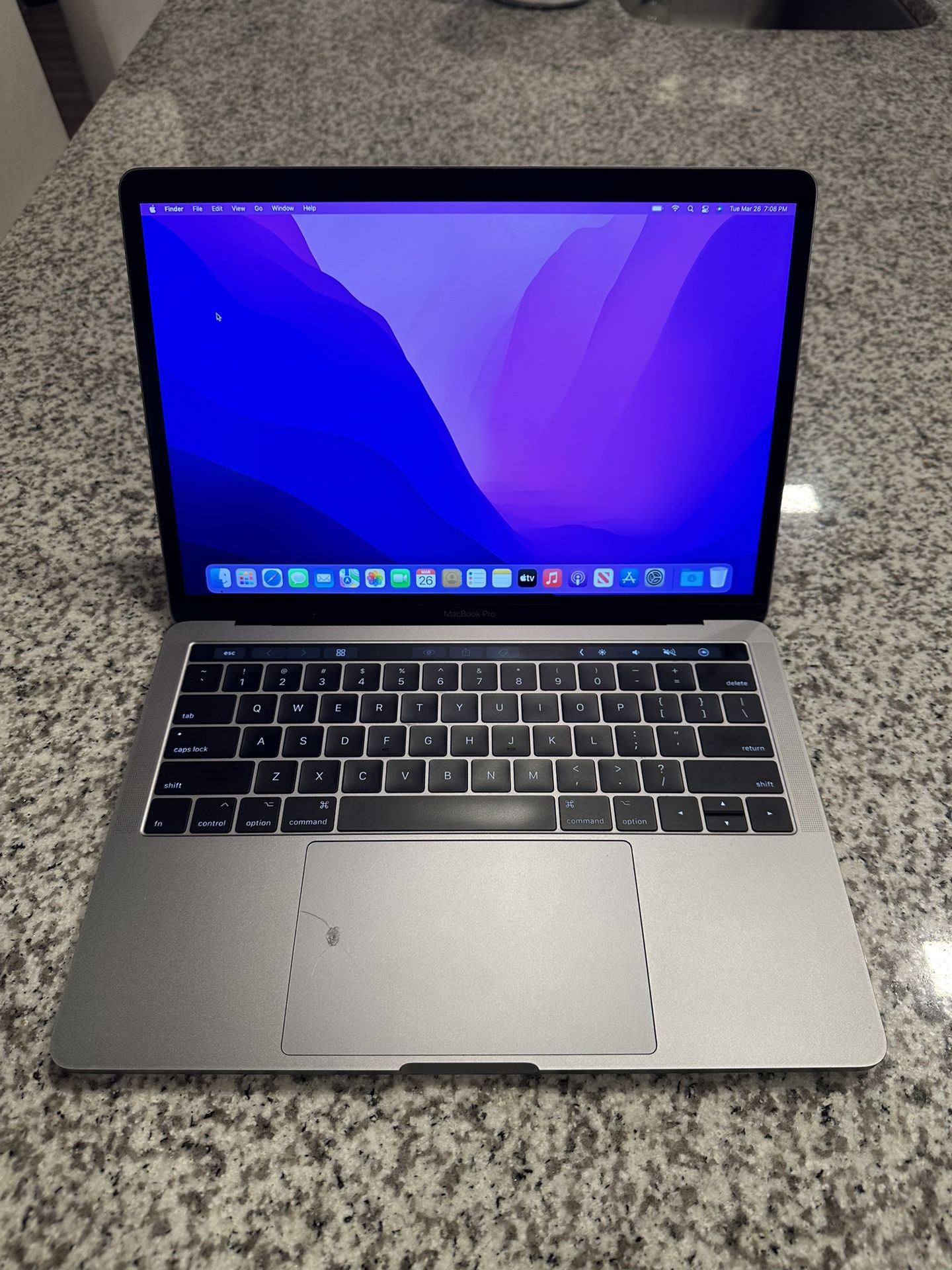 MacBook Pro 13-Inch, 2016, Four Thunderbolt 3 Ports
