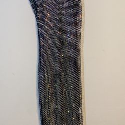 Sequin See through Dress Small