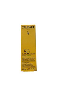 Caudalie Daily Mineral Sunscreen Broad Spectrum SPF 50 Lotion