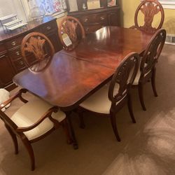 Dining Room Table and Chairs 