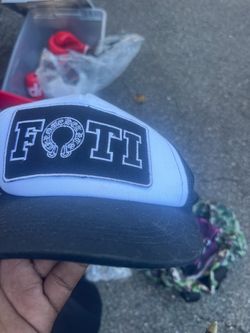 FOTI Embroidered Trucker Hat chrome hearts