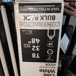 24x T8 48 Inch Fluorescent Light Bulbs
