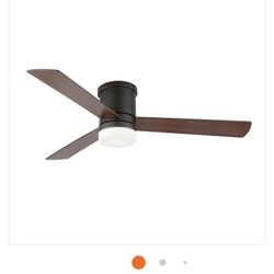 52 In Bronze Ceiling Fan With Remote