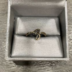 Sterling Silver Z Ring