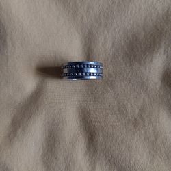 Stainless Stell RING Size 7-8.