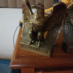 Antique American Eagle Bookends
