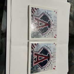Anaheim Angels Coasters (2)