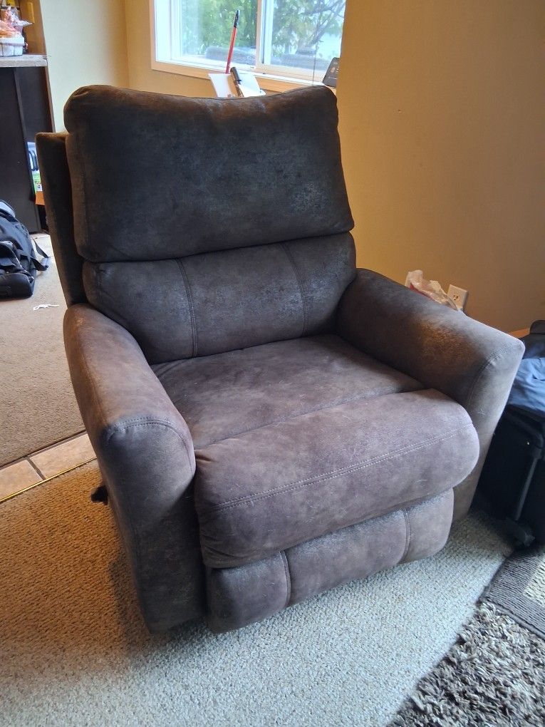 Recliner And Two Chairs