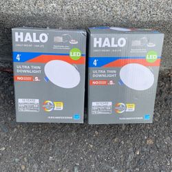 HALO HLBPH 4 inch Canless Recessed Downlight w/Remote Driver/Junction Box Integrated LED Kit HLB