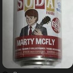 Funko Vinyl Soda figure of Marty McFly
