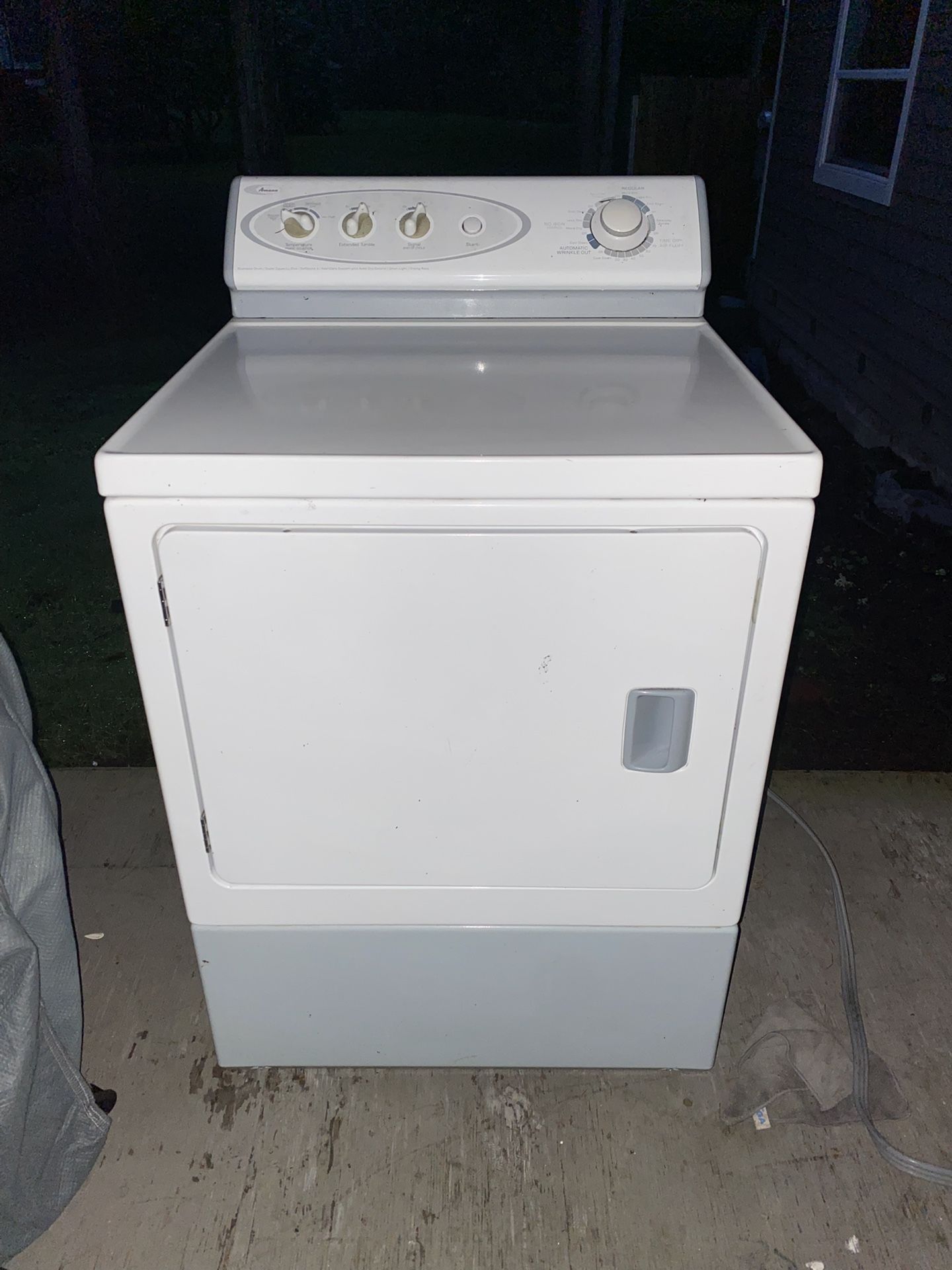 Amana dryer